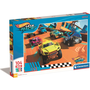 Пъзел Clementoni, Hot Wheels, 62x42см, 104 части, 4 години+