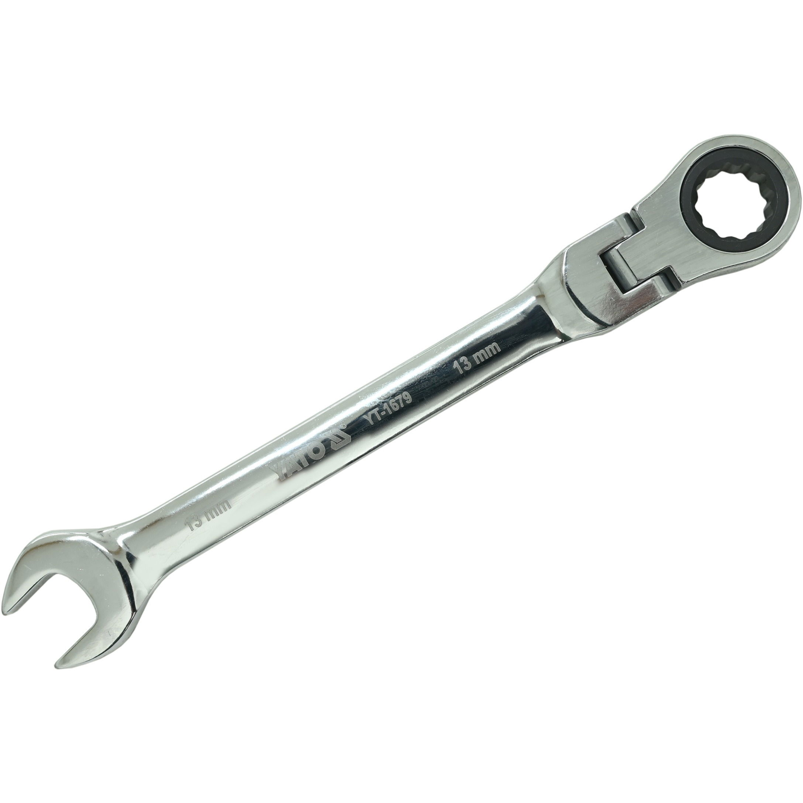 Yato racsnis csillag-villáskulcs, 13 mm, csuklóval (5906083916793)