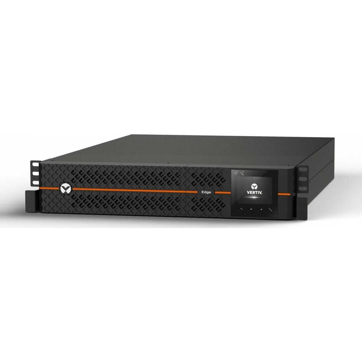 Vertiv EDGELI-3000IRT2U szünetmentes tápegység (UPS) Vonal interaktív 3 kVA 2700 W 6 AC kimenet(ek) (EDGELI-3000IRT2U)