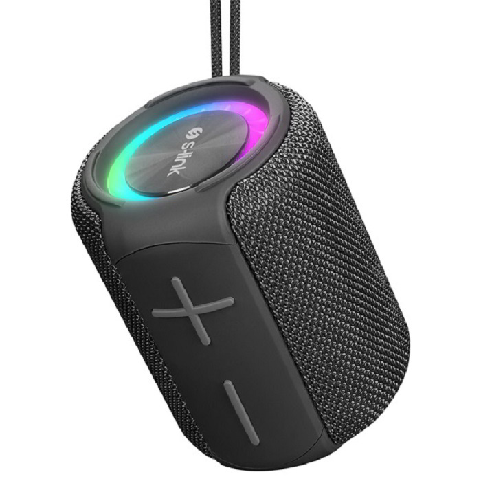 S-Link SL-S79 Roll Hordozható Bluetooth hangszóró - Fekete (38871)