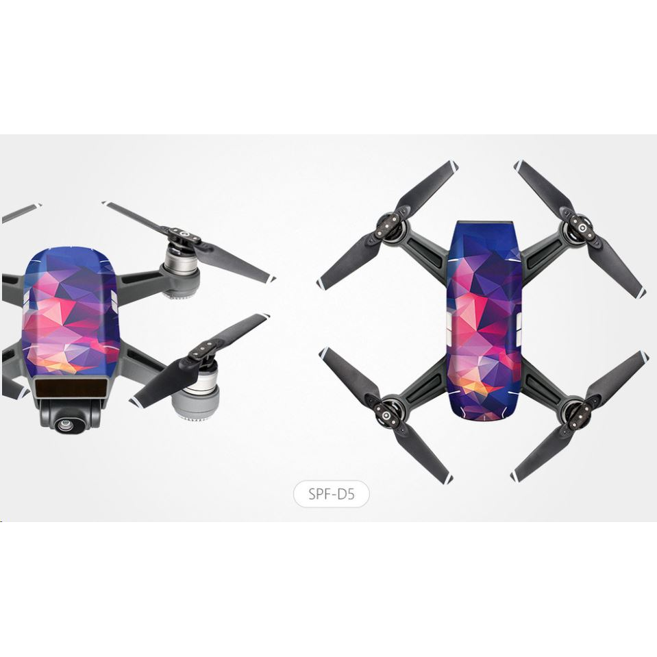 PGYTECH DJI Spark skin D5 matrica szett (6970801332669) (6970801332669)