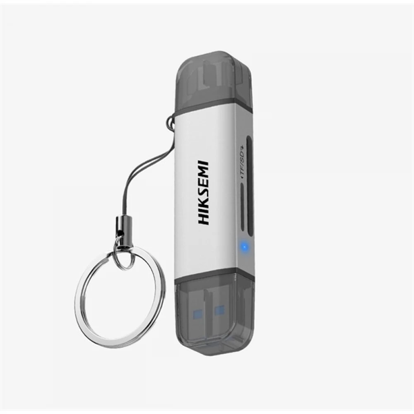 Hiksemi USB-A/USB-C Külső kártyaolvasó