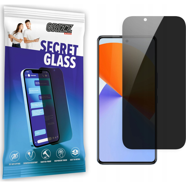  GrizzGlass Szkło prywatyzujące GrizzGlass SecretGlass do Infinix Note 30 VIP