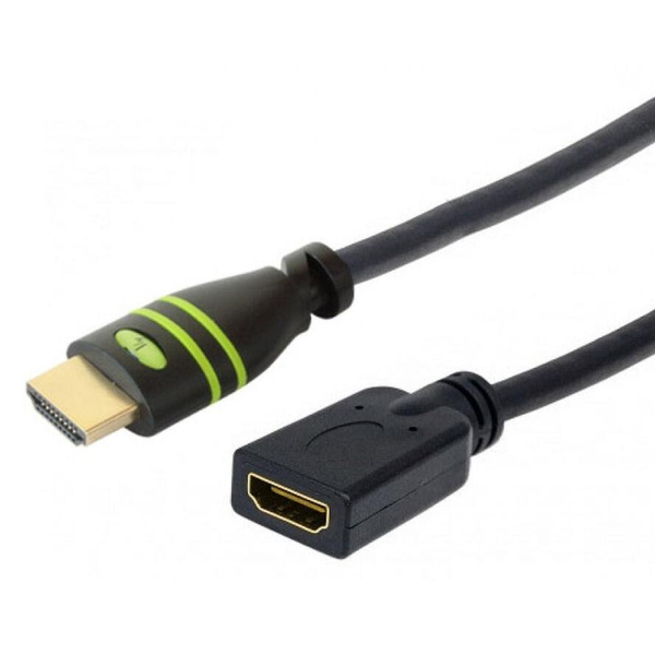 Techly ICOC HDMI2-4-EXT075 HDMI-kabel 7,5 m HDMI Type A (Standard) Sort