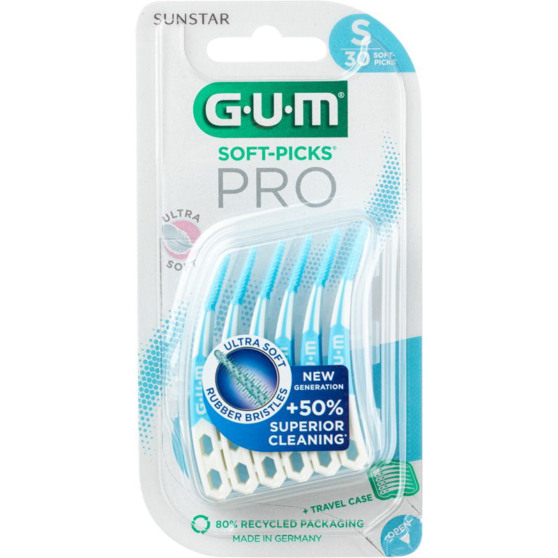 GUM Soft-Picks PRO Small masszázs 30 db (7630019905824)