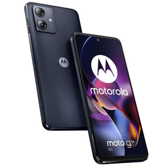 Motorola Moto G moto g54 5G 16,5 см (6.5") Двойна SIM карта Android 13 UBS тип C 8 GB 256 GB 5000 mAh Син