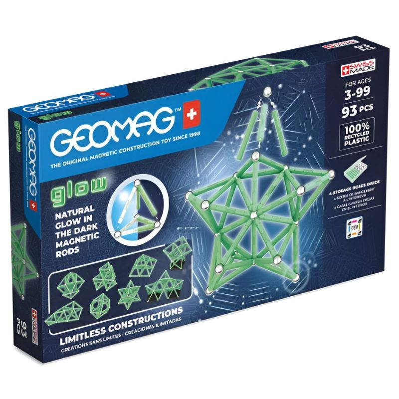 Geomag Glow 93 darabos sötétben világító készlet (09547)