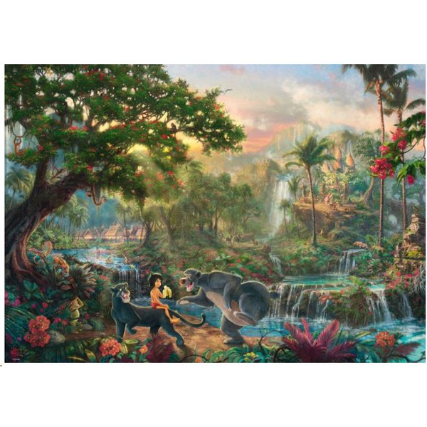 Schmidt Disney Jungel könyve, 1000 db-os puzzle (59473, 17483-184)