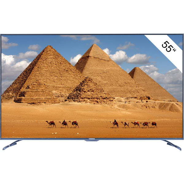 TORNADO 55UA3400X televízió 139,7 cm (55") 4K Ultra HD Smart TV Wi-Fi Fekete 250 cd/m²