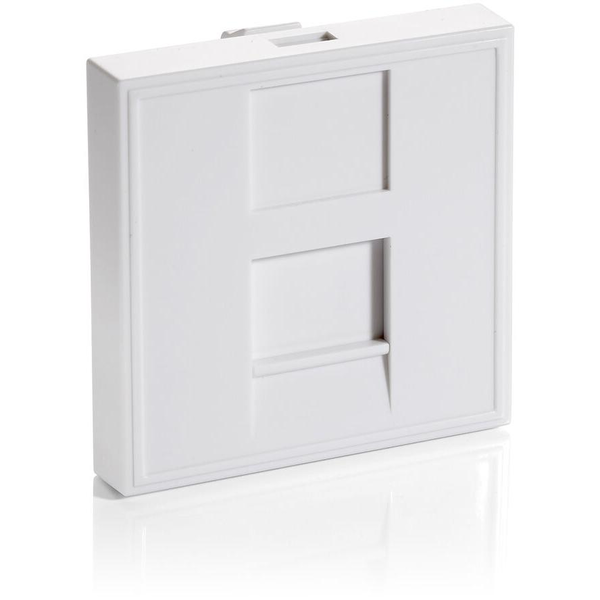 Equip 125471 placa de parede e cobertura de interruptor Branco