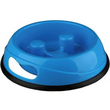 Trixie 25031 Habzs. Gátló Gumitalpú Műanyag Tál 0,45 L/20 Cm (TX-25031)