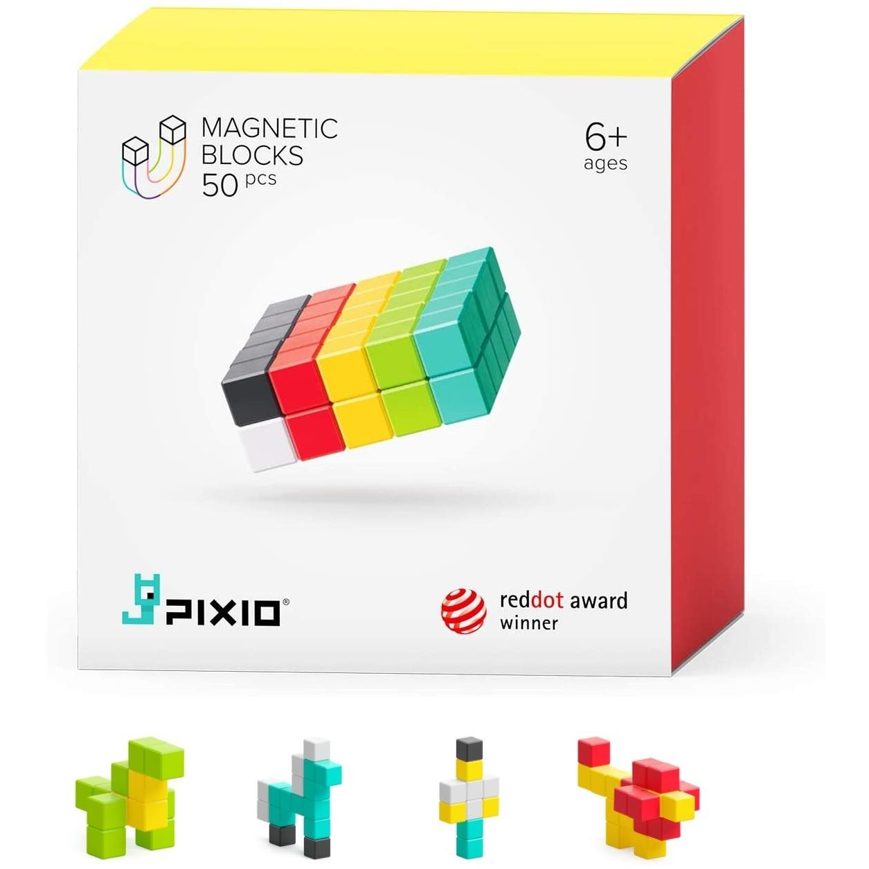 PIXIO -50 Smart Mágneses Építőkészlet 50 db (20101)