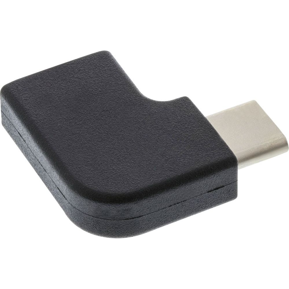 InLine 35803 csatlakozó átlakító USB type C male USB-C Fekete (35803)