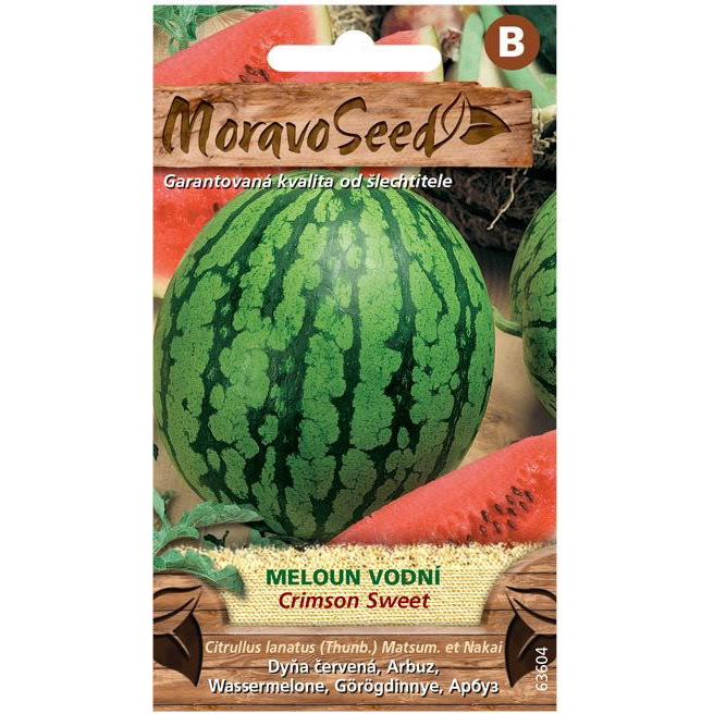 MORAVOSEED Görögdinnye CRIMSON SWEET, piros (1762mm)