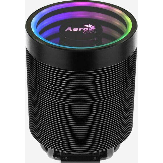 Aerocool Mirage5, Disipador Cpu Tdp 150w, Argb Infinity Mirror, 5 Heat Pipes Hctt