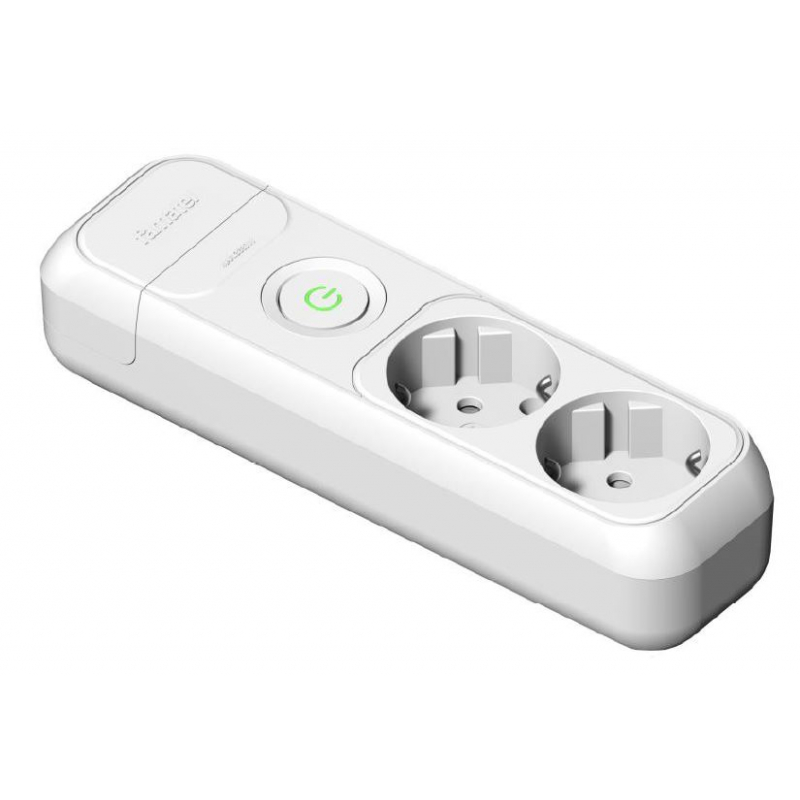 Famatel 2532 250V Elosztó 2 aljzatos - Fehér (2532)