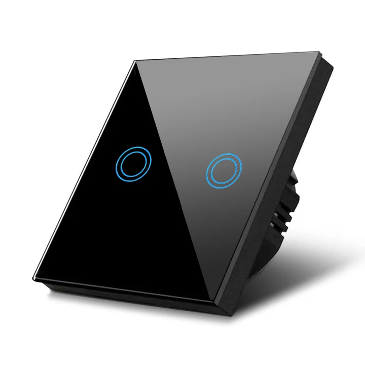 Maclean Energy MCE704B Touch Intelligens vezeték nélküli beltéri kettős villanykapcsoló (MCE704B)