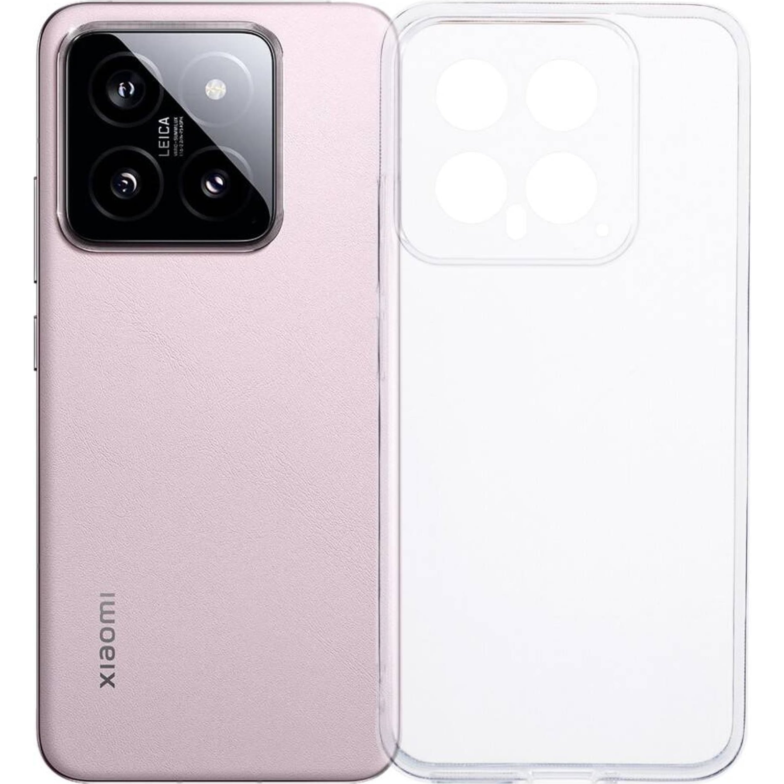 Xiaomi 14 Átlátszó Vékony Szilikon Tok (GSM178435)