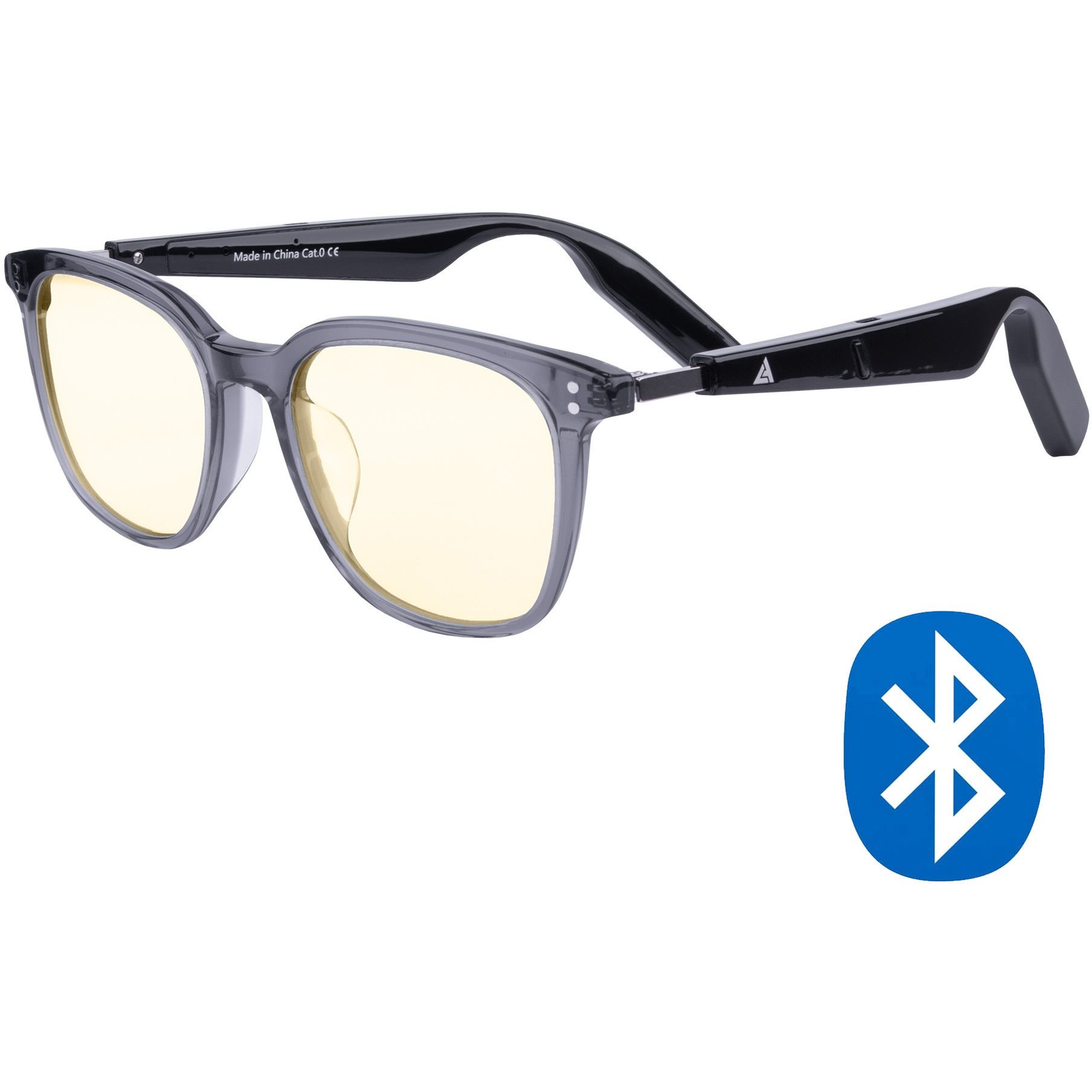 LACETO Bluetooth Glasses PLAYER Grey (LT-G004-MPC-GY)