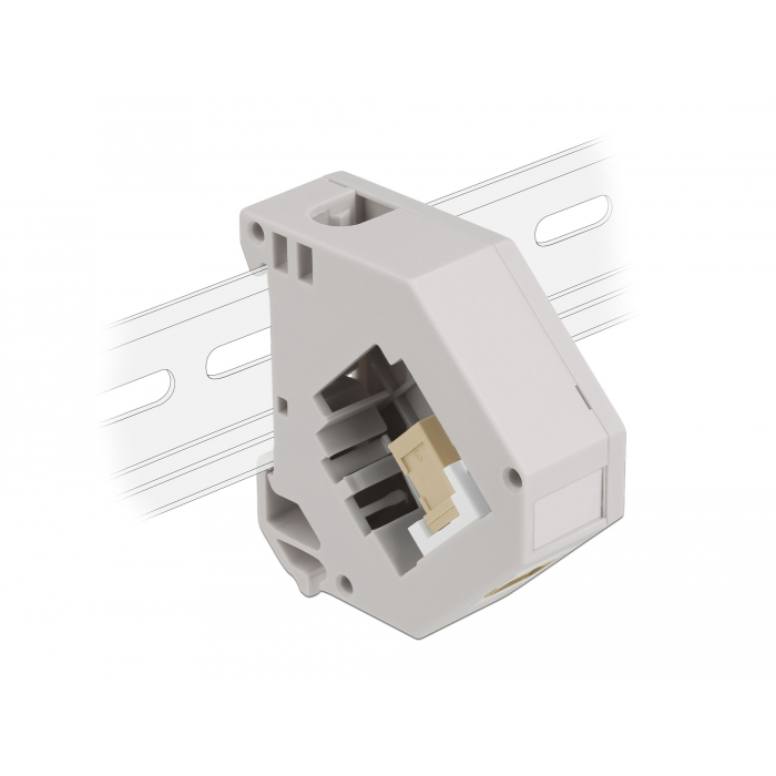 Delock DIN sín adapter Keystone SC Simplex anyával (87167) (87167)