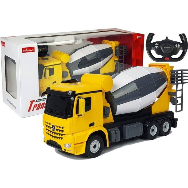 R/C Mercedes-Benz Arocs Rastar 1_14 Sárga, Távirányítóval