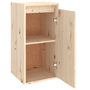 Комплект стенни шкафове vidaXL, 2 бр, 30x30x60 см, бор масив, 9.55 Kg