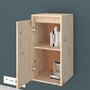 Комплект стенни шкафове vidaXL, 2 бр, 30x30x60 см, бор масив, 9.55 Kg