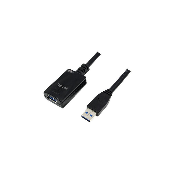 USB-A 3.0 (M) --> USB-A 3.0 (F) 5.0m Verlenging LogiLink