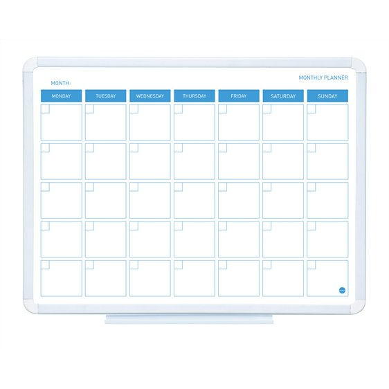 Havi tervezőtábla 45x60 cm mágneses (MB04951096)