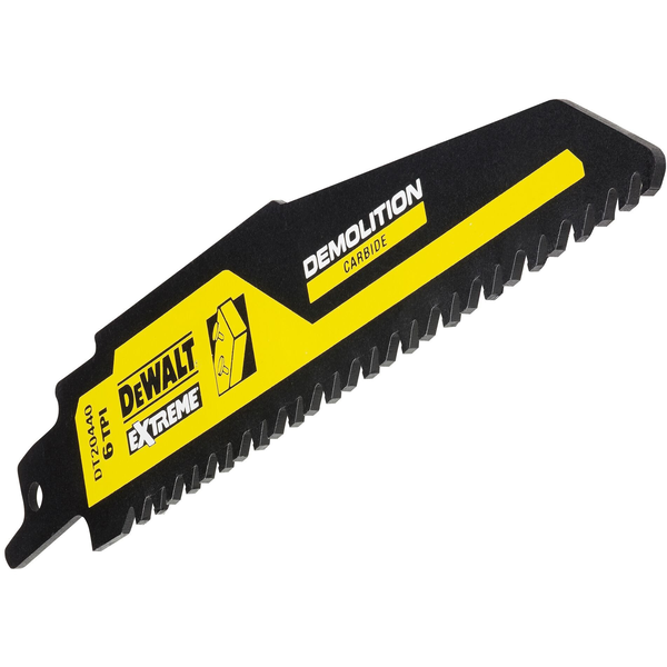 Dewalt Dt20440-qz - Hoja Para Sierra Sable 152mm Para Madera Con Clavos 6tpi