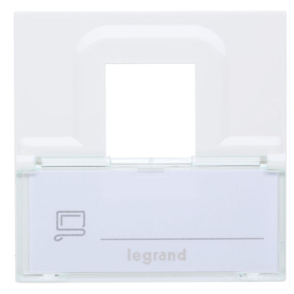 Legrand 078604 kontaktplade & kontakthætte Hvid