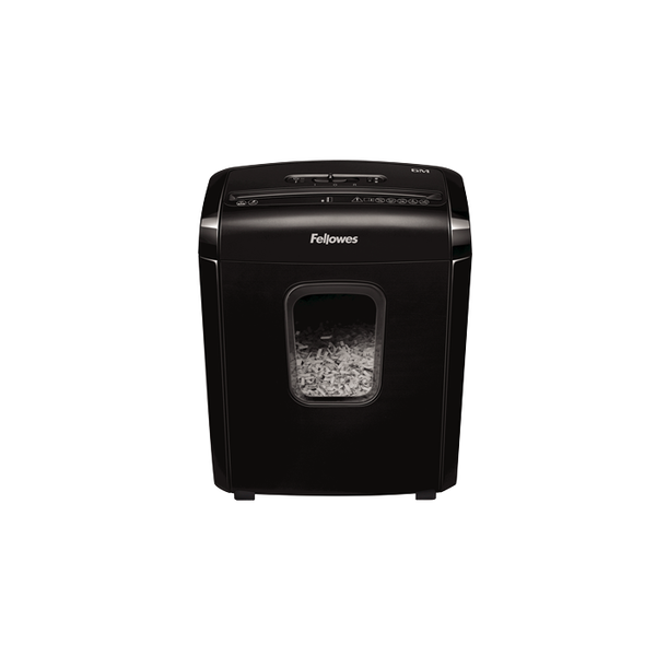 Fellowes Powershred 6M distruggi documenti Taglio a frammenti Nero