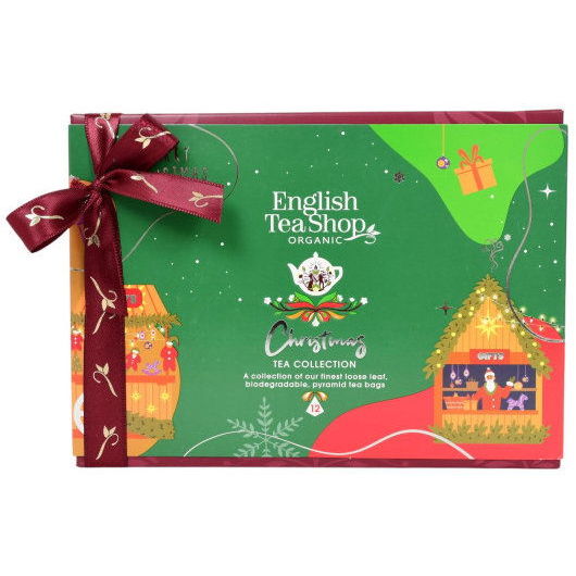 English Tea Shop karácsonyi zöld varázslat, 12 teapiramis (680275068358)