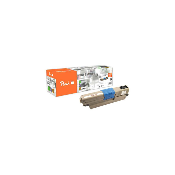 Peach 112101 tonercartridge 1 stuk(s) Compatibel Zwart
