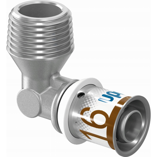  Uponor Uponor S-Press PLUS kolano z gwintem zewn. 16-R1/2MT