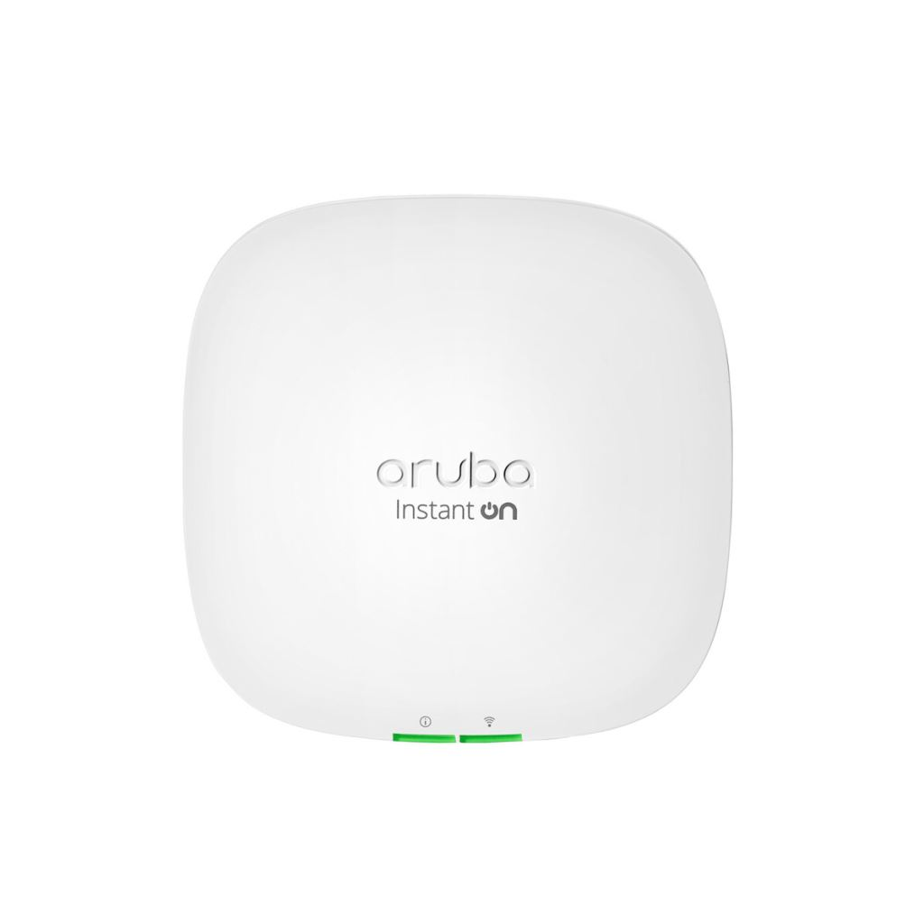 HPE Aruba Instant On AP22 (RW) + 12V/18W Power adaptor Access Point (R6M50A) (R6M50A)