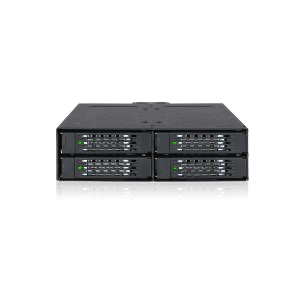 Backplane IcyDock 4x6,3cm SATAI-III in 1x5,25" HDD/SSD sw