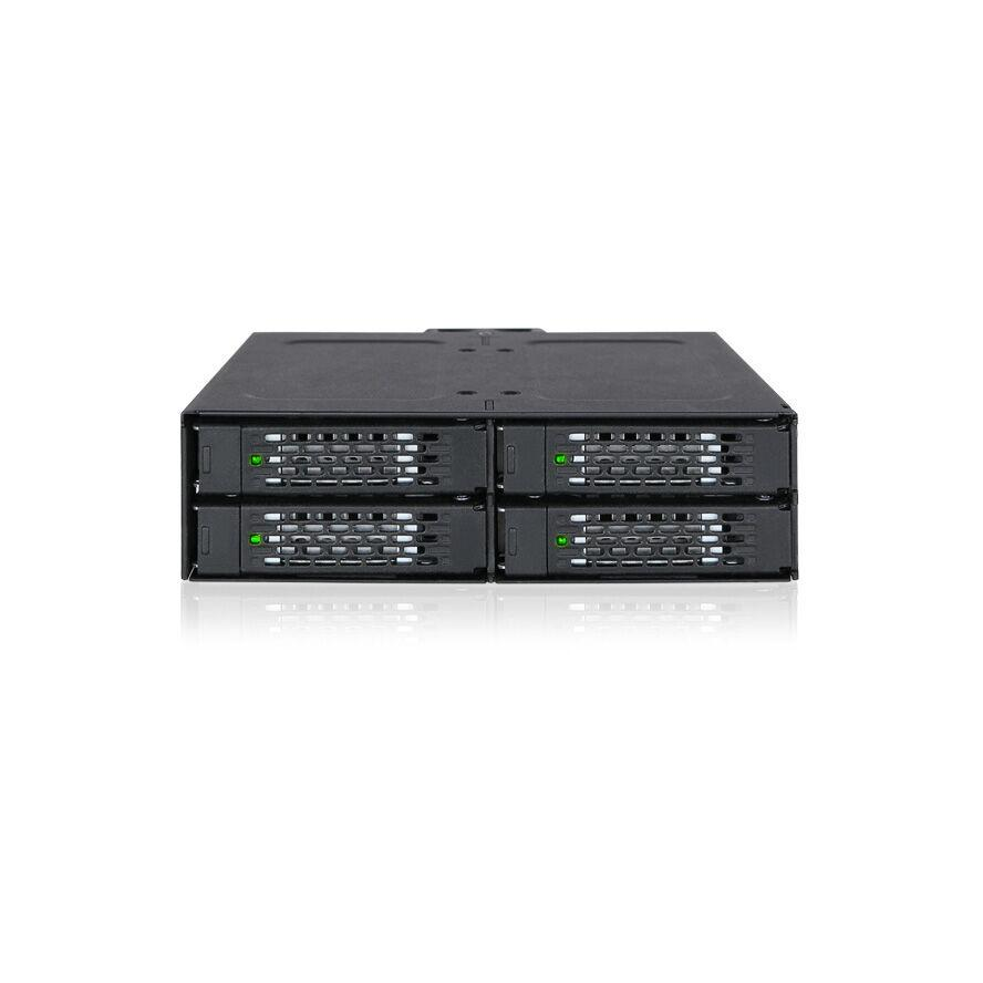 Backplane IcyDock 4x6,3cm SATAI-III in 1x5,25" HDD/SSD (MB607SP-B)