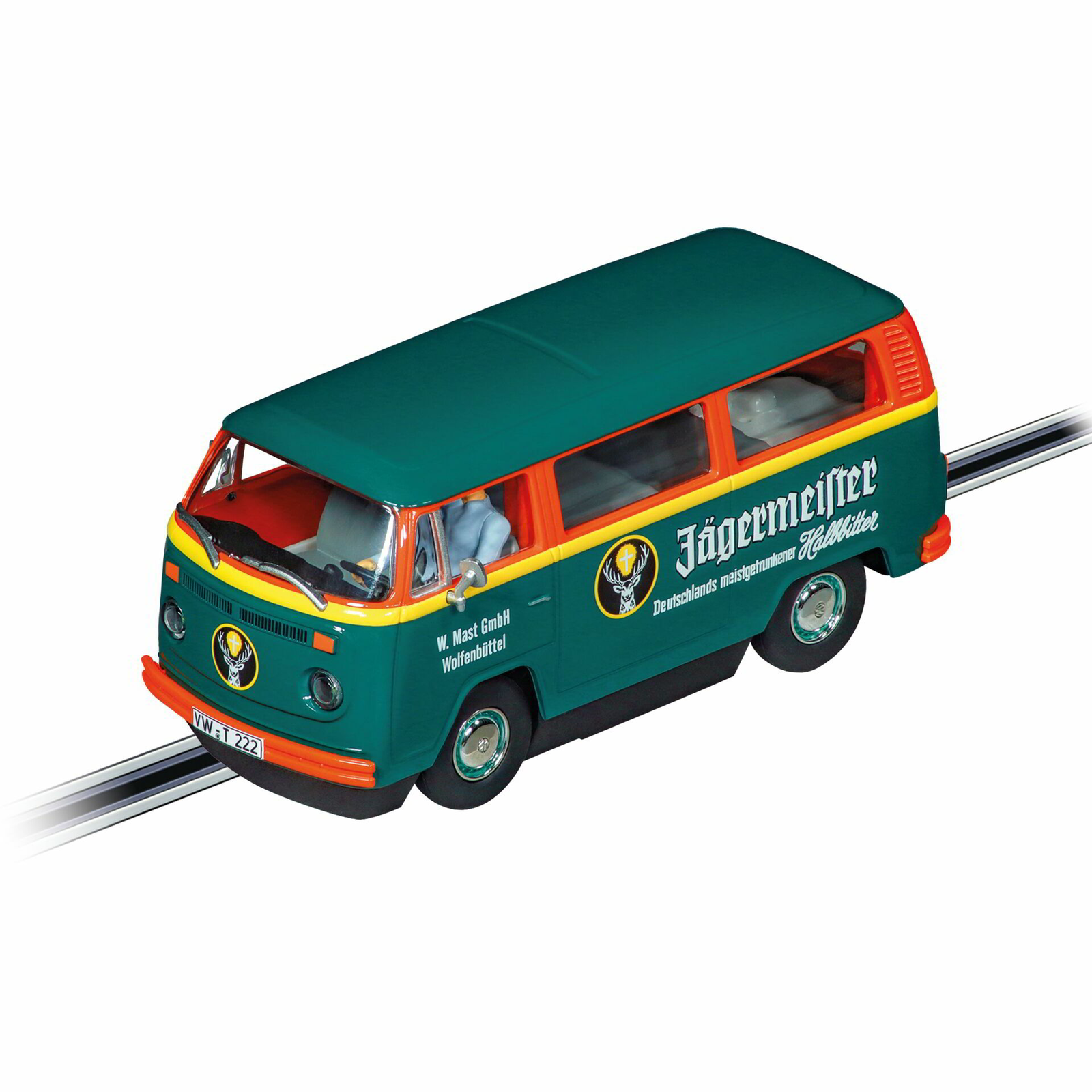 Carrera Digital 132 VW Bus T2b Jägermeister - Kisbusz Carrera autópályához (20032034)
