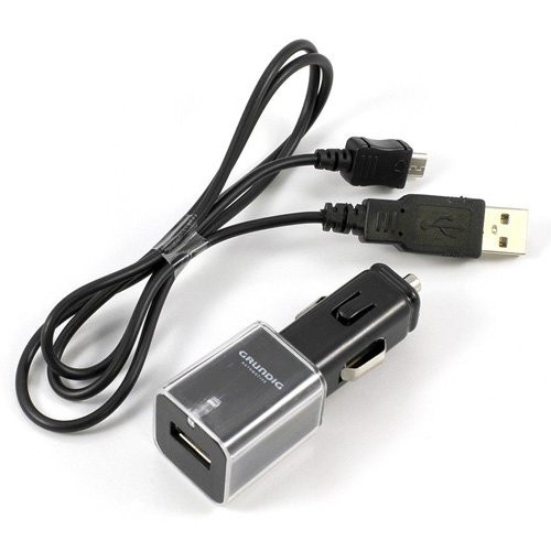 Grundig , Szivargyújtó töltő USB, 80 cm micro USB (33469164)