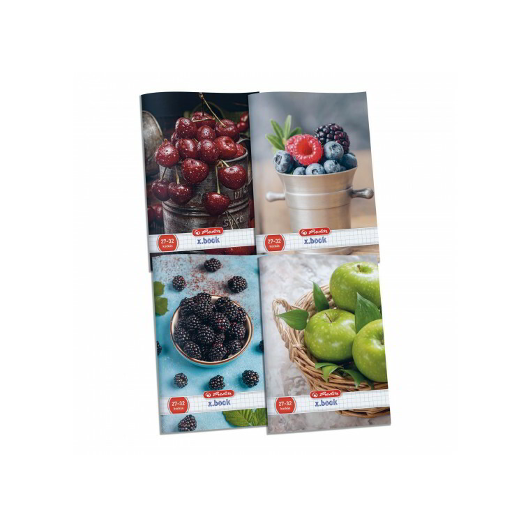 Herlitz Fruit 32 lapos A5 kockás füzet - Többféle (09092594)