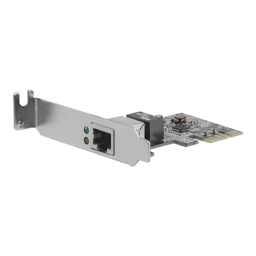 StarTech.com 1 Port PCIe Network Card - Low Profile - RJ45 Port - Realtek RTL8111H Chipset - Ethernet Network Card - NIC Server Adapter Network Card (ST1000SPEX2L) - network adapter - PCIe - Gigabit Ethernet x 1 (ST1000SPEX2L)