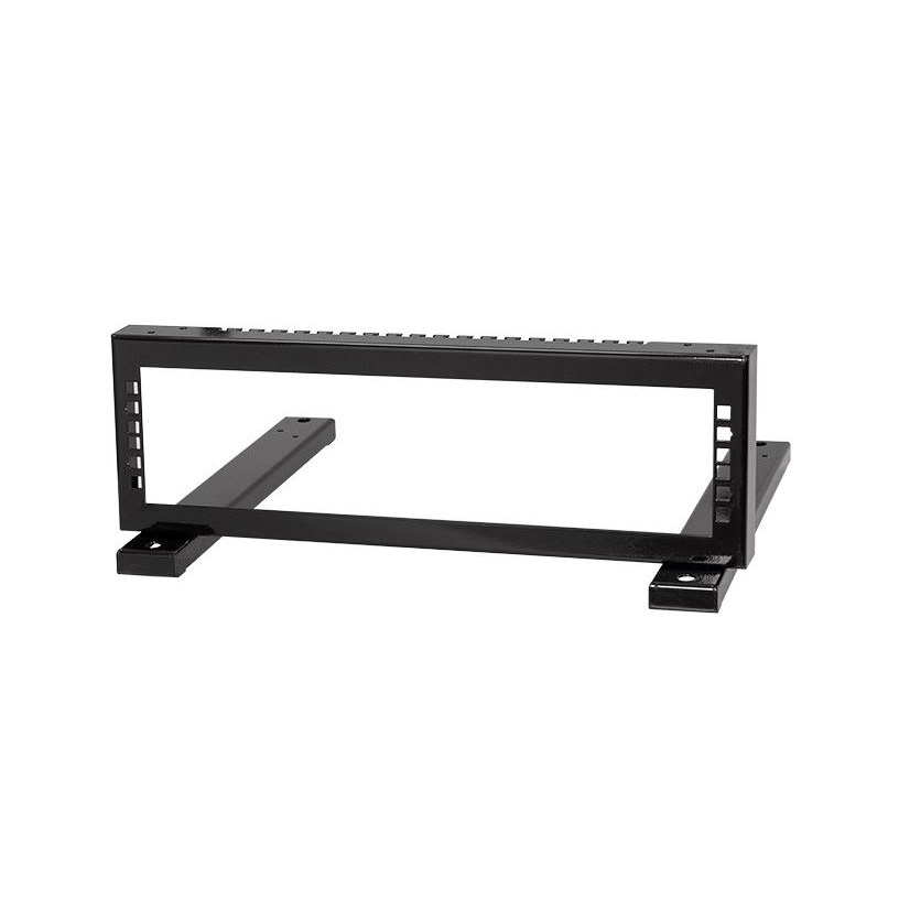 Stalflex rack szekrény állvány 2U 19" fekete (STR19-2U-B) (STR19-2U-B)
