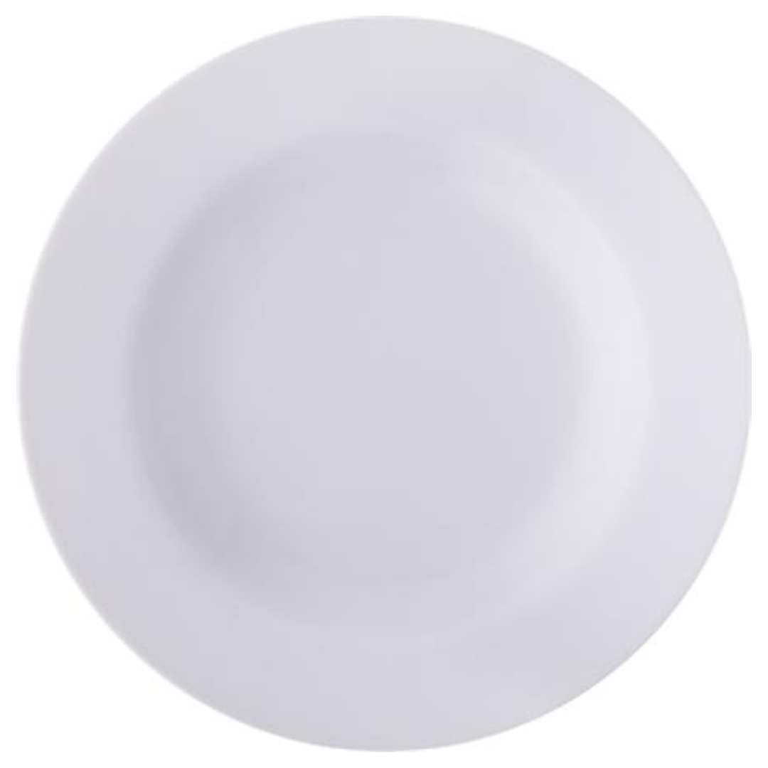 Economic Mélytányér 22,5 cm - Fehér (6 db) (1201ECO002)