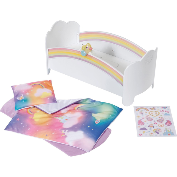 BABY born Rainbow Bed Dukke seng/vugge