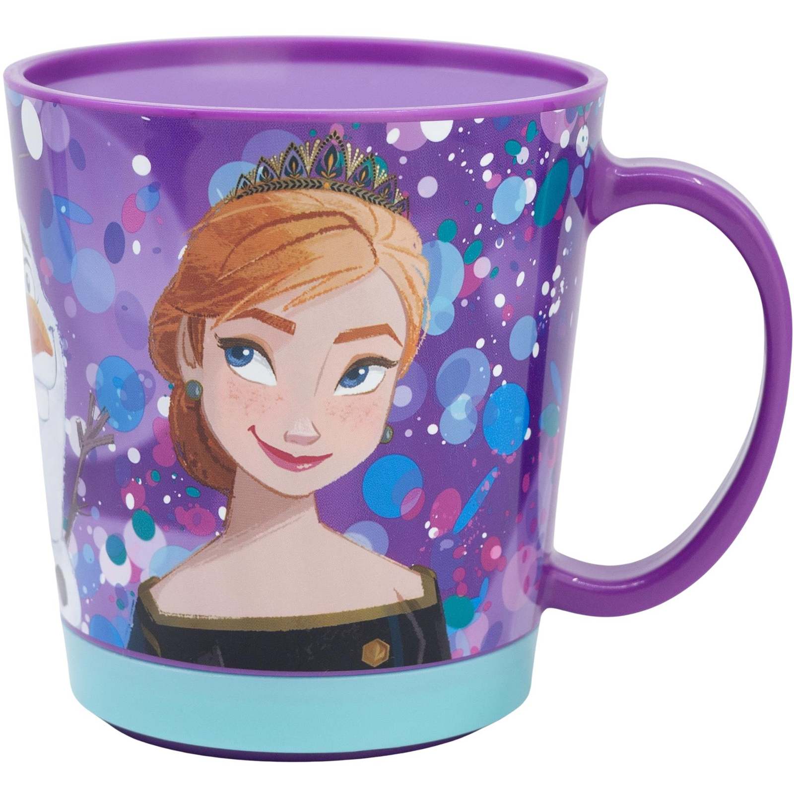 Alum füles műanyag bögre, 410ml - Jégvarázs, Violet (S74267)