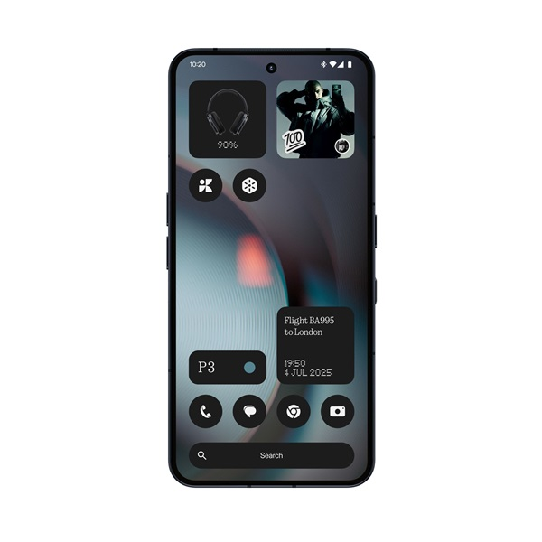 Nothing Phone (3) 6.7" 5G 16/512GB Dual SIM Fekete Okostelefon (NOTHING-P3-1651-BK)
