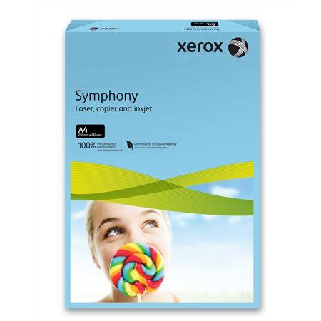 Копирна хартия Xerox Symphony A4 80g наситено синя
