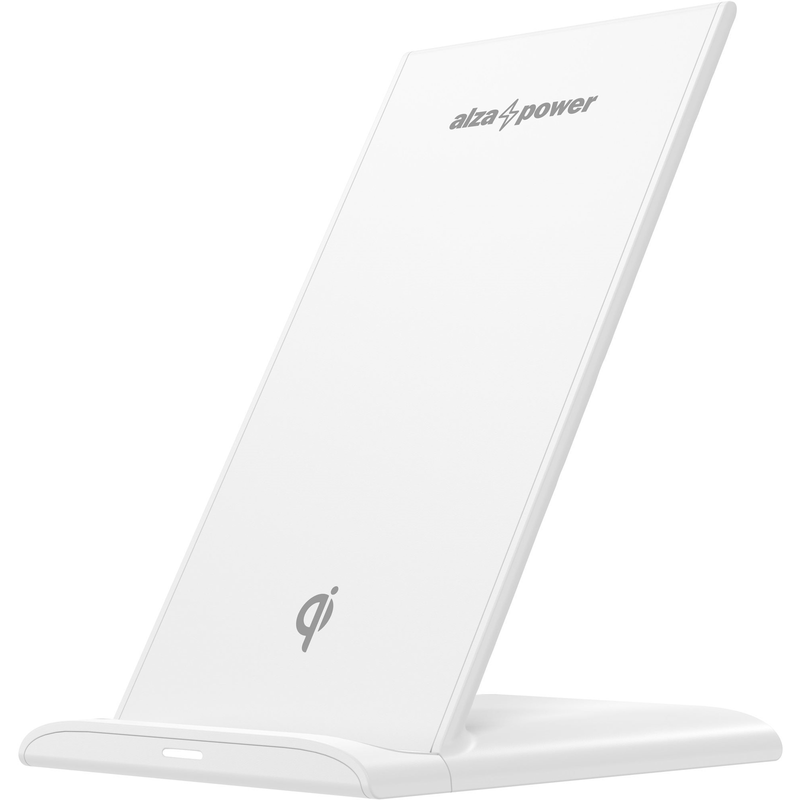 AlzaPower WF220 Wireless Fast Charger fehér (APW-CCWF220W)