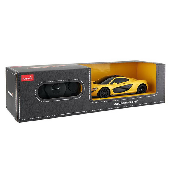 CAR WITH REMOTE CONTROL MCLAREN P1 YELLOW SCALE 1 TO 24